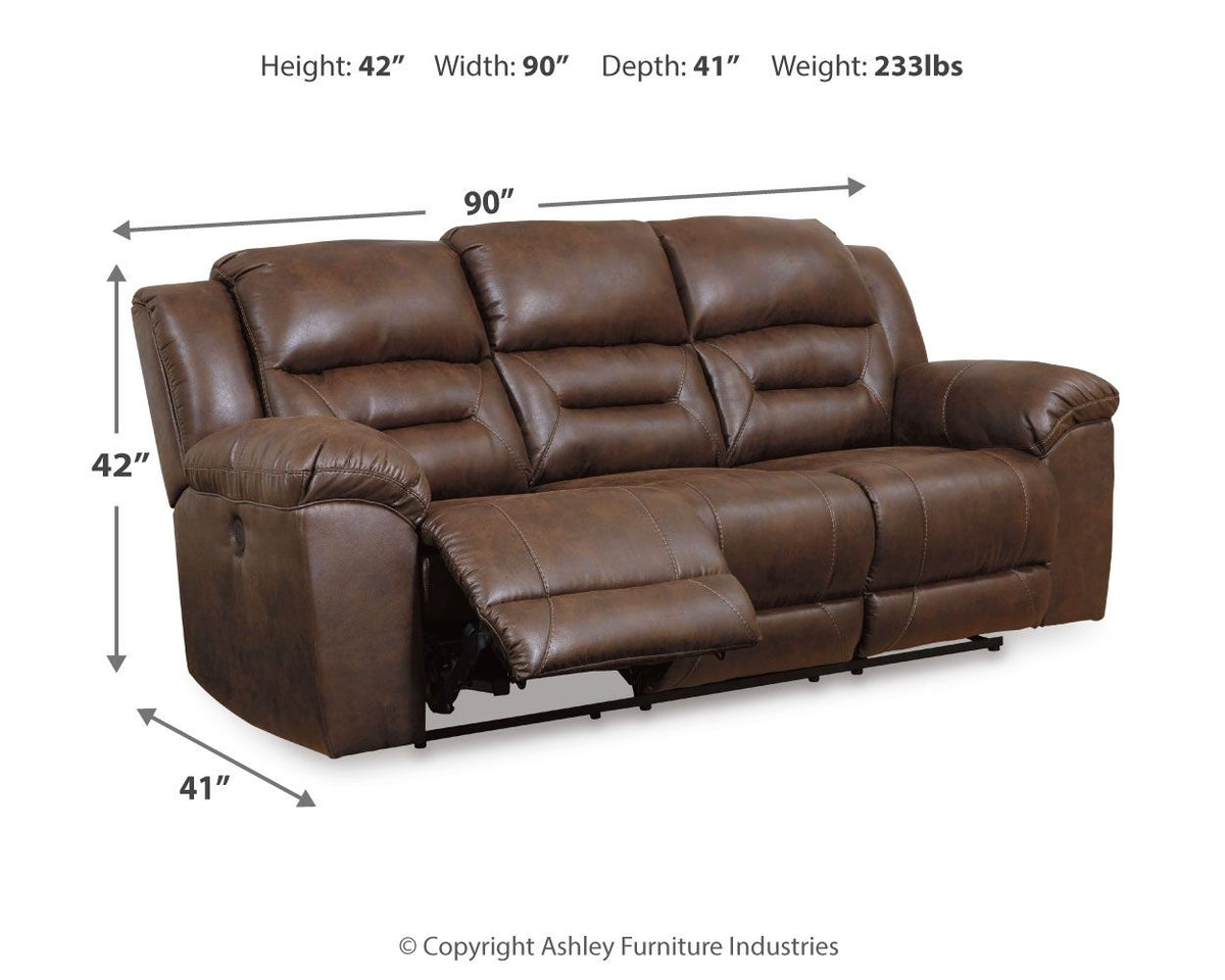 Stoneland - Power Reclining Sofa by Ashley – view 5