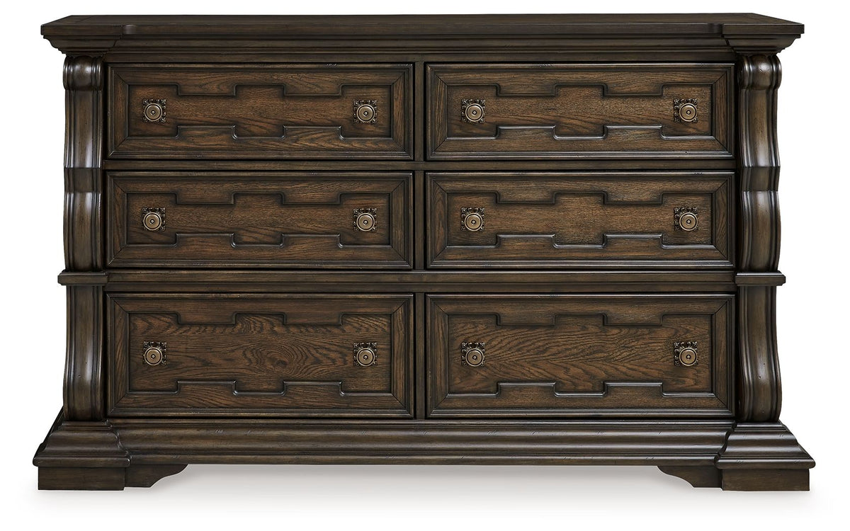 Maylee - Dresser - Dark Brown by Ashley – view 3