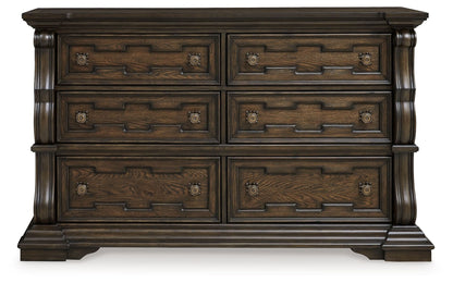 Maylee - Dresser - Dark Brown by Ashley – view 3