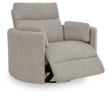 ModMax Luxe - Swivel Glider Power Recliner - Flint – view 4