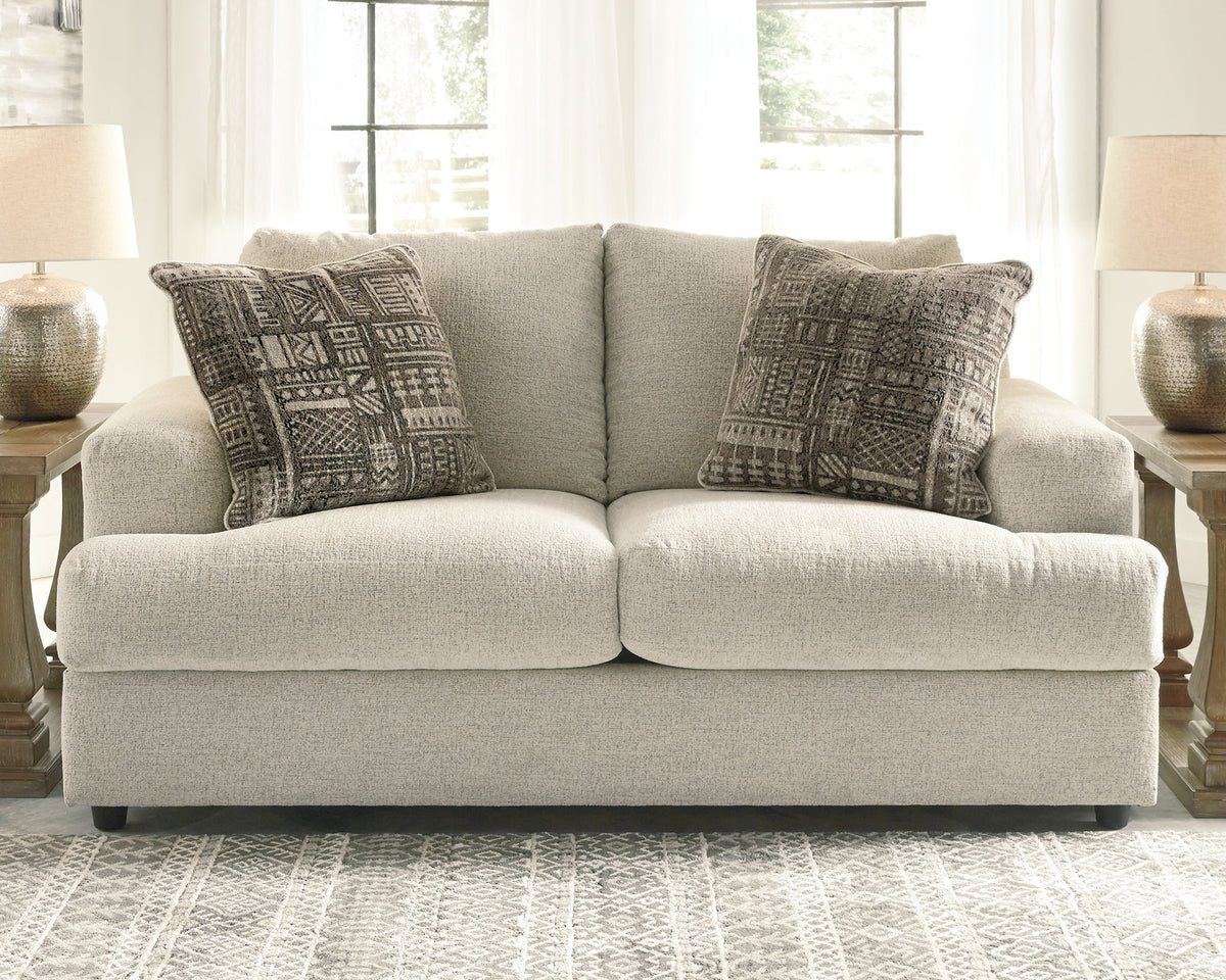 Soletren - Loveseat - Stone by Ashley – view 2