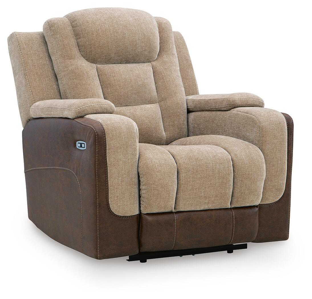 Mixed Motion - Power Recliner With Adjustable Headrest by Ashley – Reclining Chairs