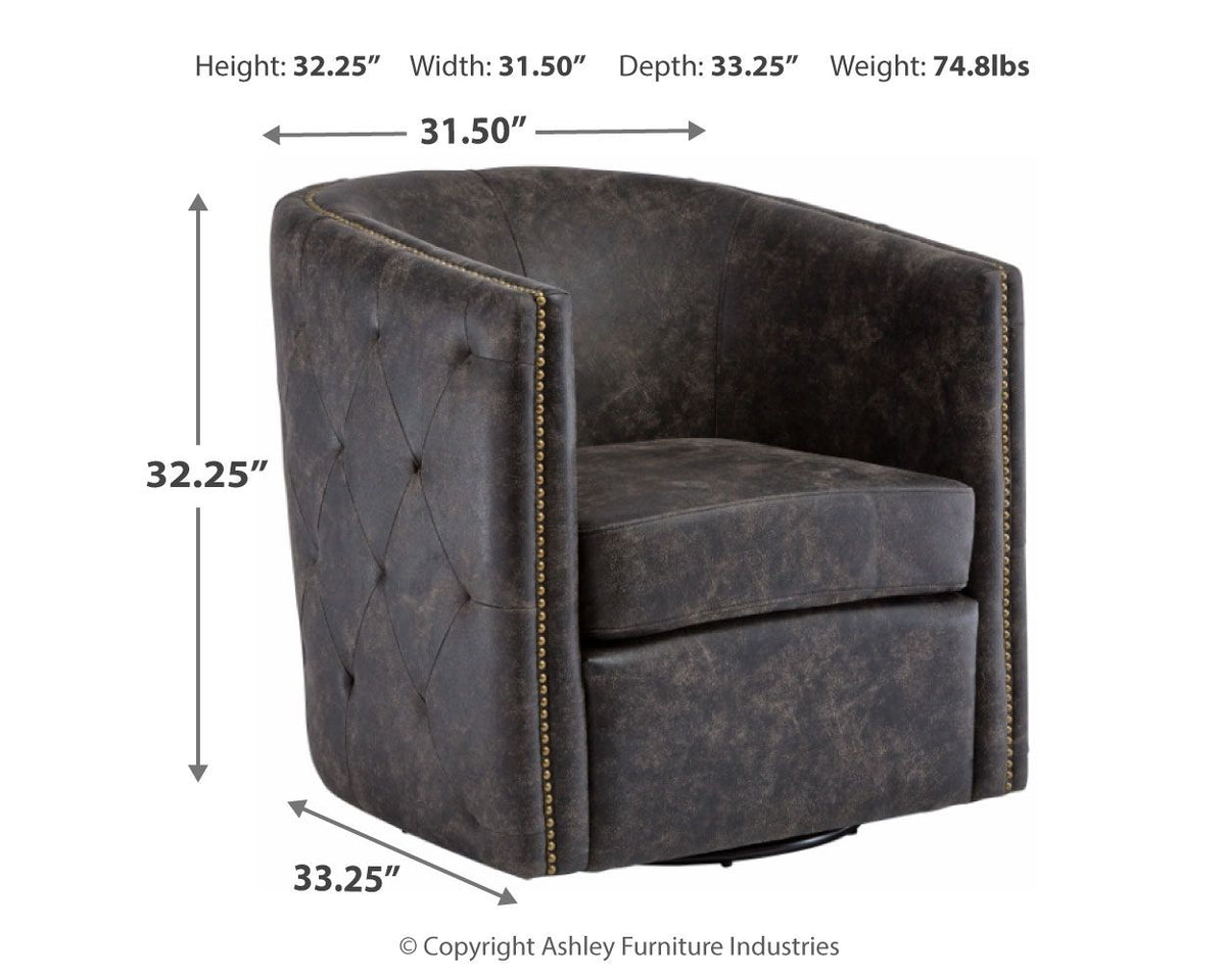 Brentlow - Swivel Accent Chair by Ashley – view 5