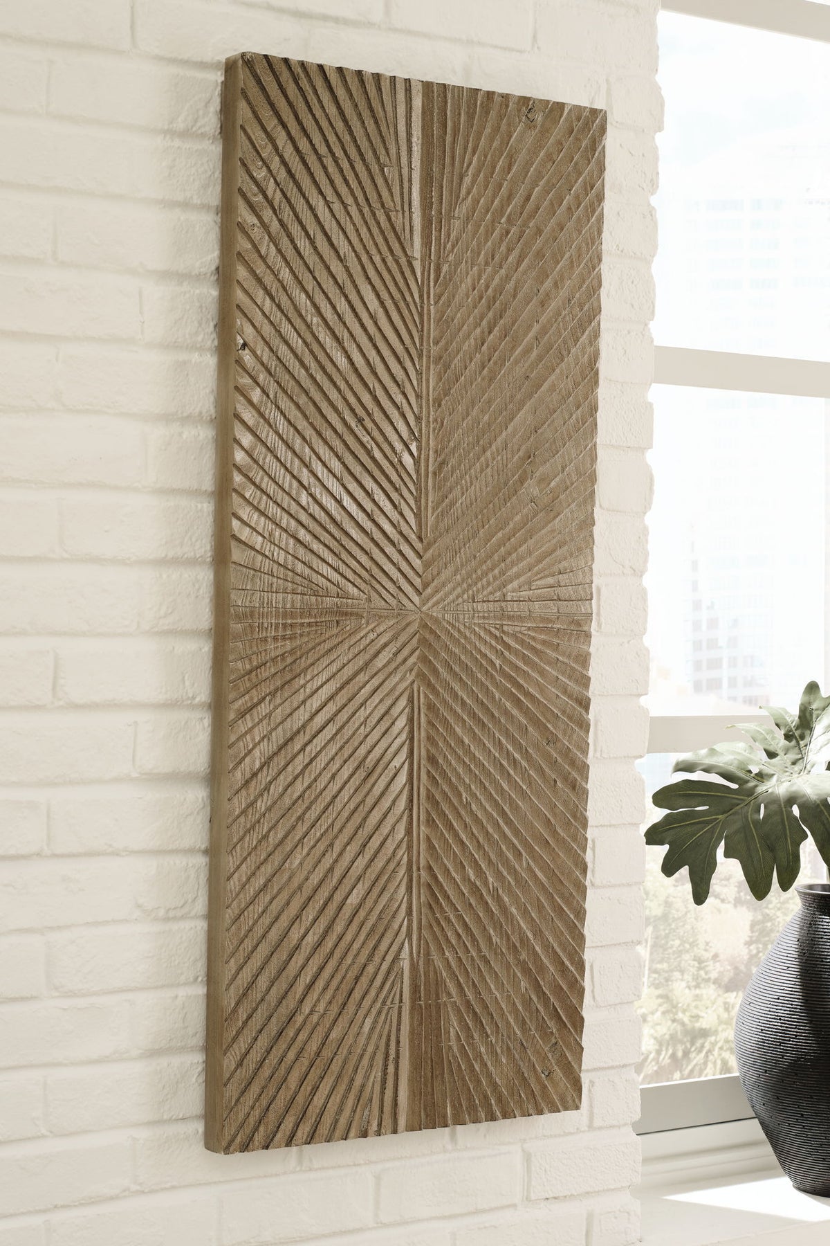 Lenora - Wall Decor - Distressed Brown by Ashley – view 4