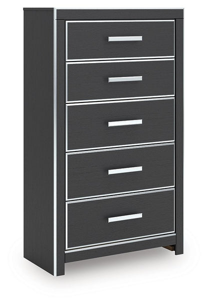 Zuraleus - Five Drawer Chest by Ashley – Accent Chests