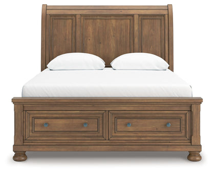 Feddinger - Storage Sleigh Bed by Ashley – view 4