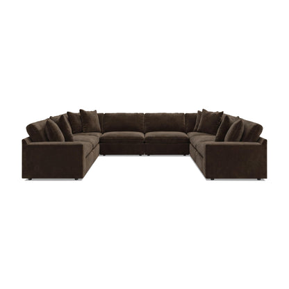 Maxton Heights - 8 Piece Sectional – Stationary Sectionals
