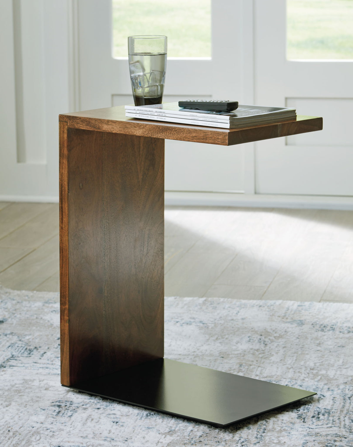 Wimshaw - Accent Table - Brown / Black by Ashley – view 3