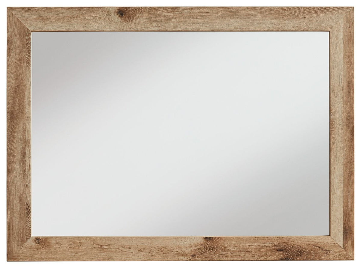 Hyanna - Bedroom Mirror - Tan Brown by Ashley – view 3