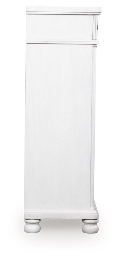 Rowlenstown - Five Drawer Chest by Ashley – view 4
