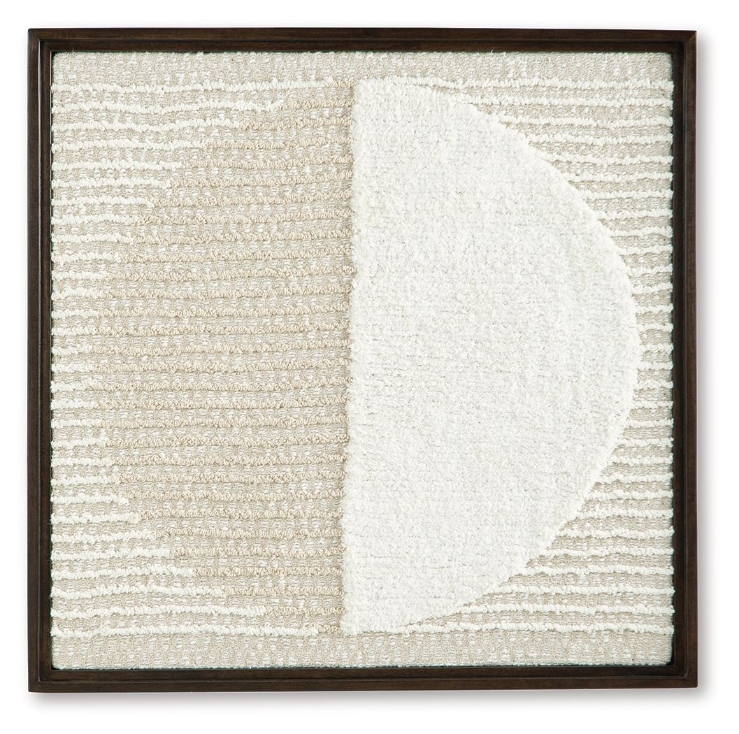 Bachard - Wall Decor - Tan / White by Ashley – Wall Decor
