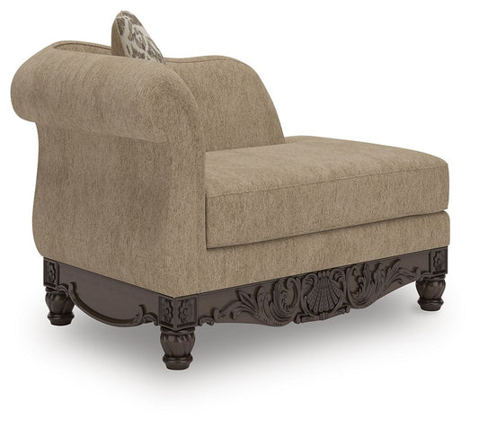 Chelsworth - RAF Corner Chaise - Golden by Ashley – Chaises