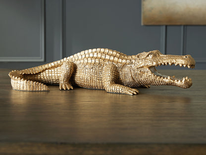 Lauretman - Sculpture - Antique Gold Finish by Ashley – view 2