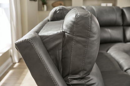Bleckley - Reclining Sectional by Ashley – view 12