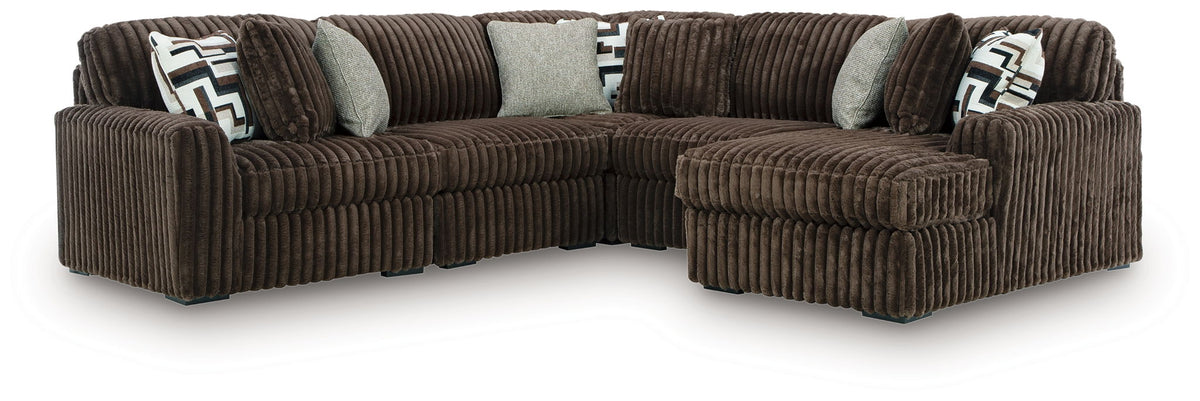 Midnight-Madness - 5 Piece Sectional by Ashley – view 9