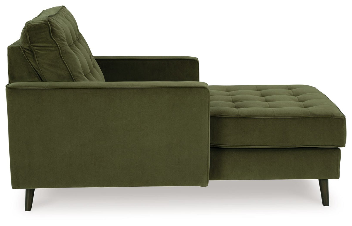 Reveon Lakes - Chaise - Olive by Ashley – view 3