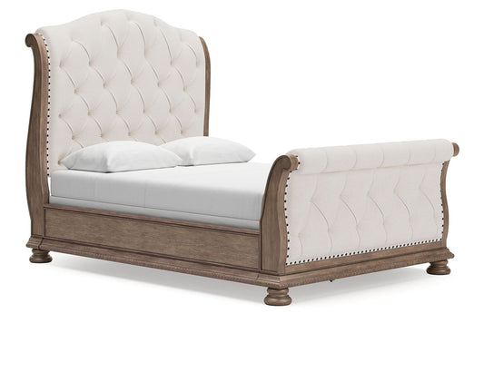 Ardenfield - Upholstered Sleigh Bed by Ashley – Sleigh Beds
