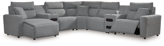 Modmax II - 7 Piece Reclining Sectional by Ashley – Reclining Sectionals
