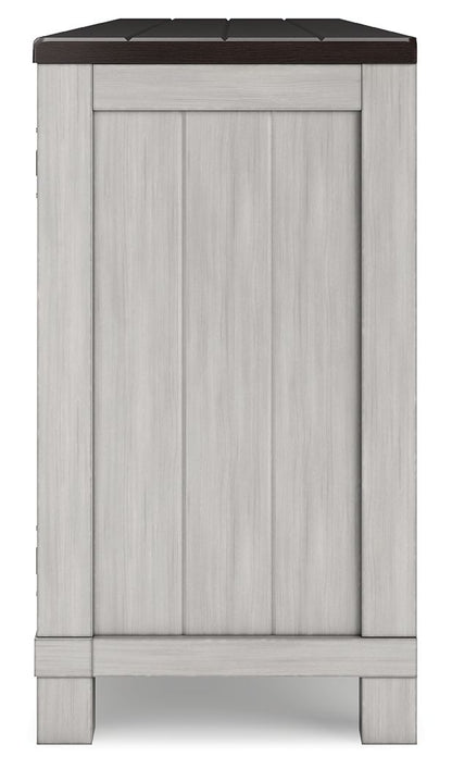 Darborn - 88" TV Stand With Electric Infrared Fireplace Insert - Gray / Brown by Ashley – view 3