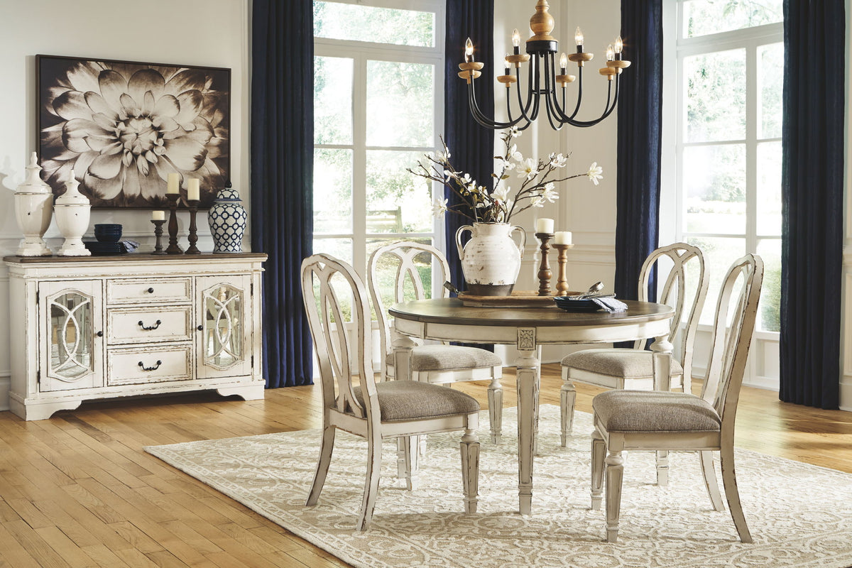 Realyn - Oval Dining Table Set by Ashley – view 3