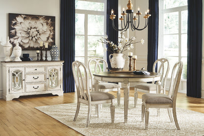 Realyn - Oval Dining Table Set by Ashley – view 3