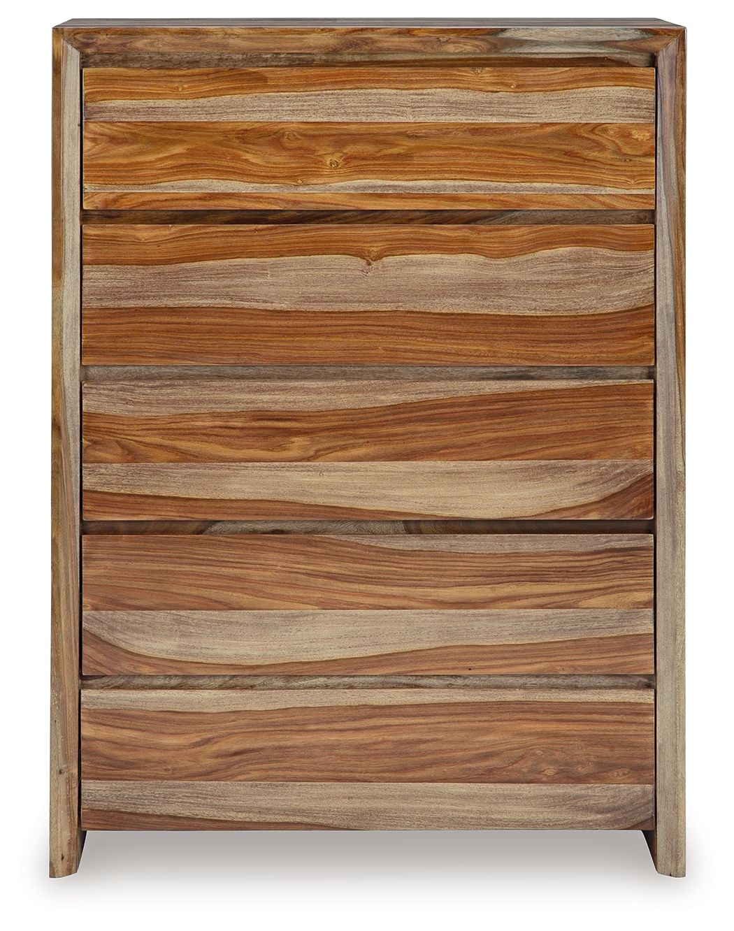 Dressonni - Five Drawer Chest - Brown by Ashley – view 4