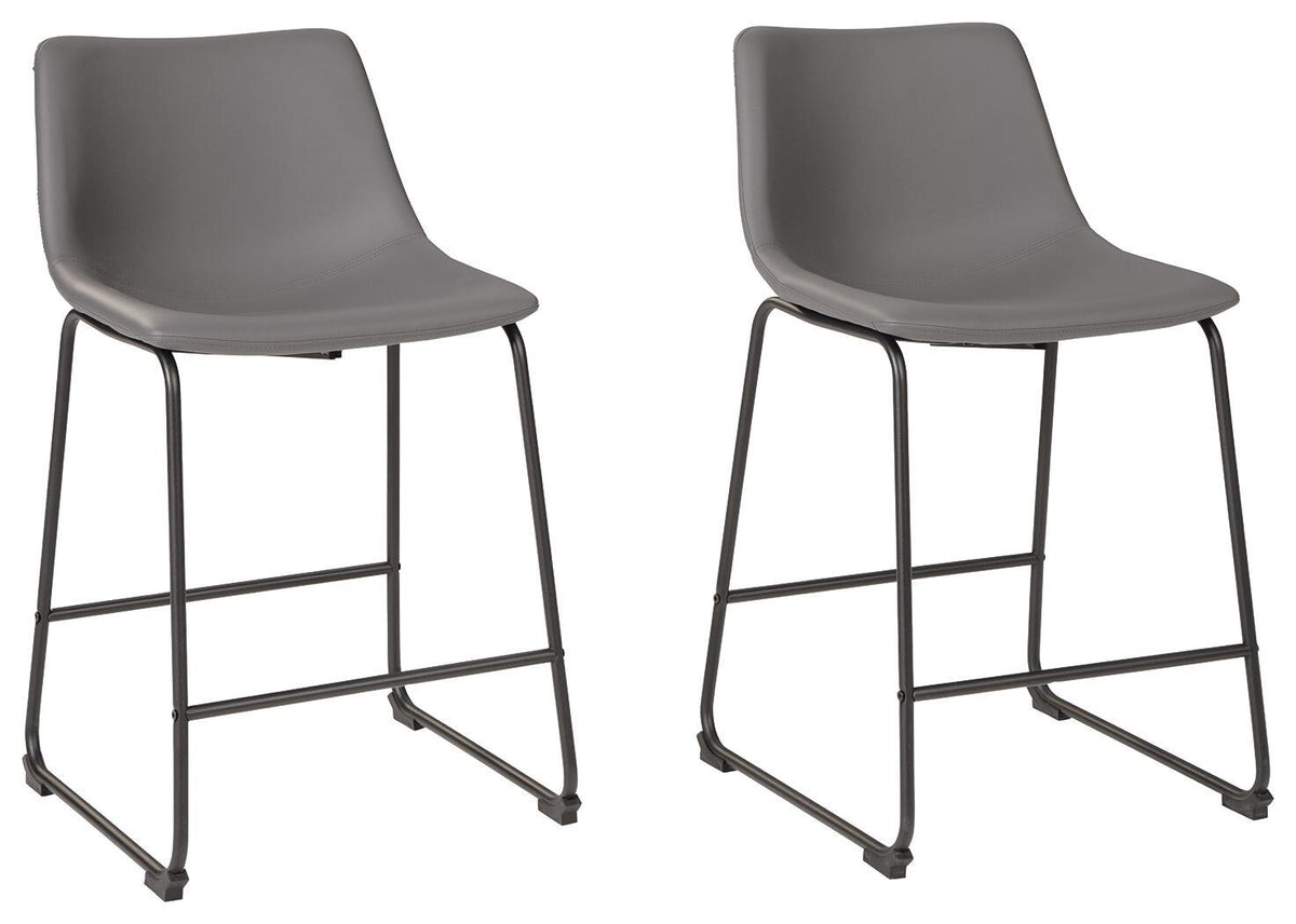 Centiar - Upholstered Barstool (Set of 2) by Ashley – view 4