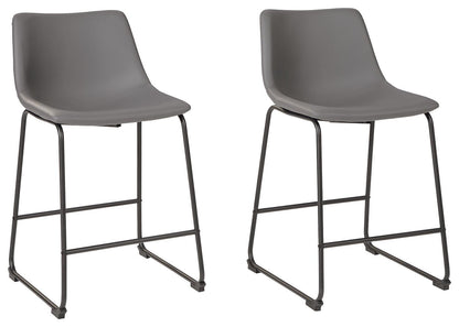 Centiar - Upholstered Barstool (Set of 2) by Ashley – view 4