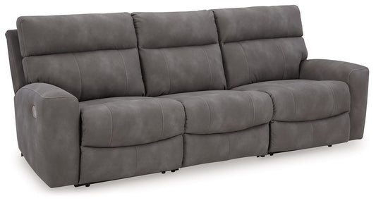 Next-Gen Durapella - 3 Piece Reclining Sectional by Ashley – Reclining Sectionals