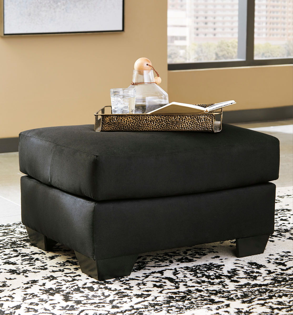 Darcy - Chair With Ottoman by Ashley – view 3
