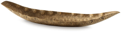 Wystenburg - Tray - Antique Gold Finish by Ashley – Trays
