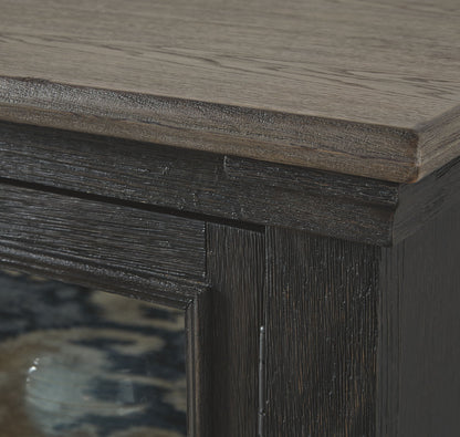 Tyler Creek - Extra Large TV Stand - Black / Gray by Ashley – view 2