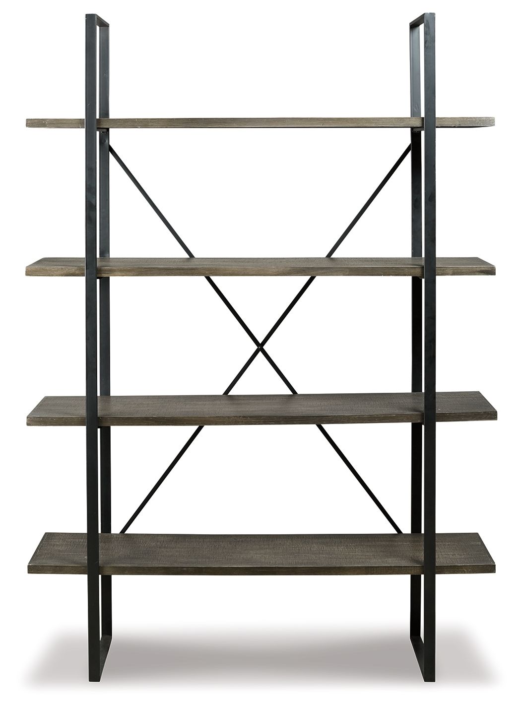 Gilesgrove - Bookcase - Black / Gray by Ashley – view 3
