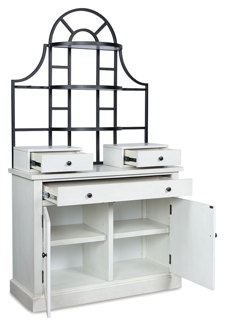 Greddinton - Baker's Rack - White