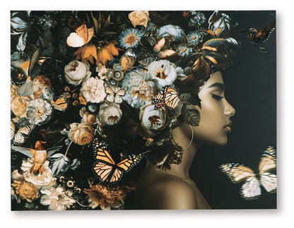 Valfer - Wall Art - Orange / Black / White by Ashley – Wall Decor