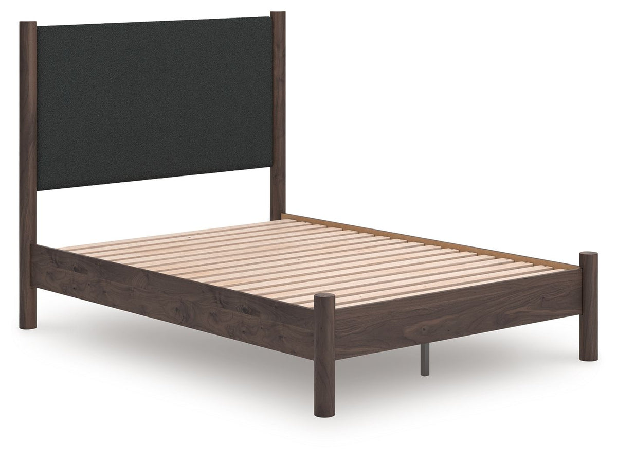 Pamytta - Upholstered Panel Platform Bed by Ashley – view 2