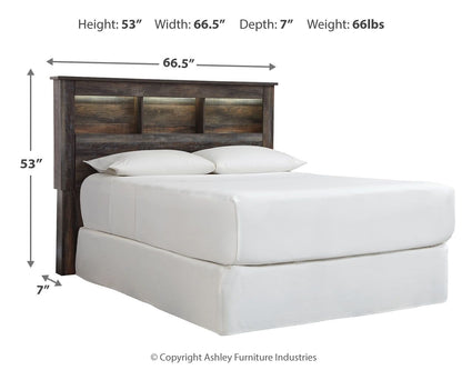 Drystan - Bookcase Headboard by Ashley – view 4