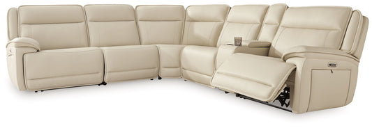Double Deal - 6 Piece Reclining Sectional by Ashley – Reclining Sectionals