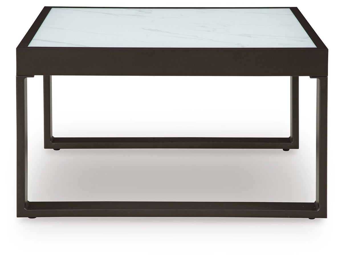 Beachloft - Square Cocktail Table - Black / Gray by Ashley – view 4