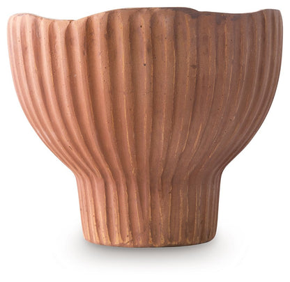 Orban - Vase - Sienna / White by Ashley – view 3