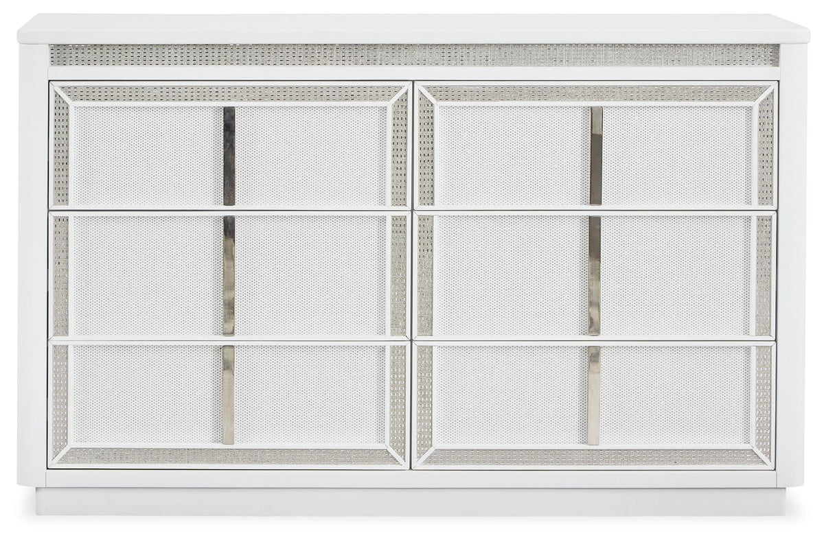Chalanna - Dresser - White by Ashley – view 3