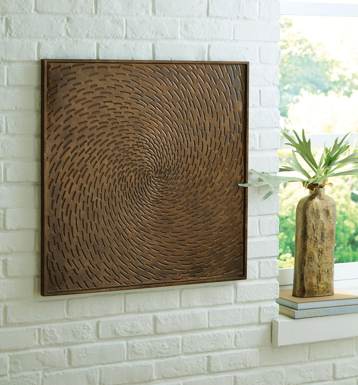 Dullter - Wall Decor - Antique Brown by Ashley – view 4