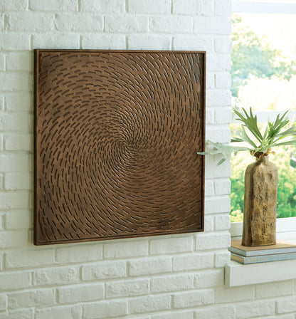 Dullter - Wall Decor - Antique Brown by Ashley – view 4