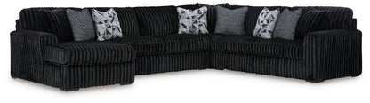 Midnight-Madness - 4 Piece Sectional by Ashley – view 5