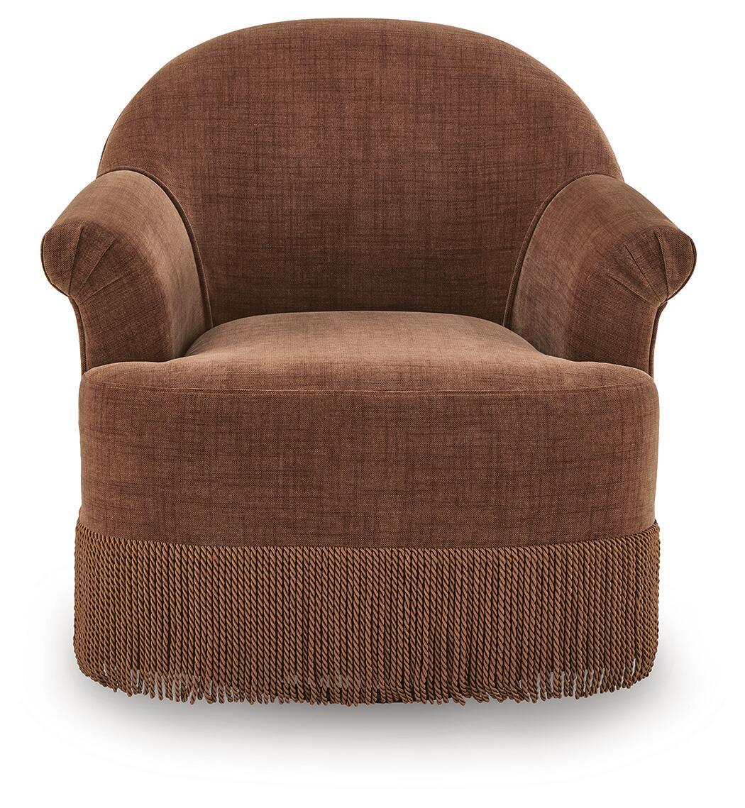 Jeanwell - Swivel Accent Chair - Clay by Ashley – view 3