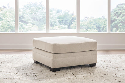 Mandi Point - Oversized Accent Ottoman - Marble – view 2