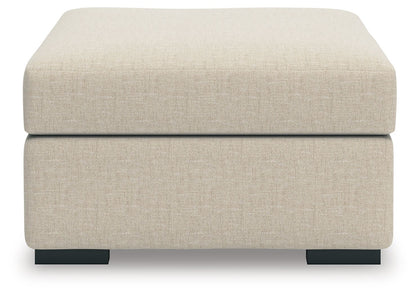 LadyMae - Oversized Accent Ottoman - Twill – view 4