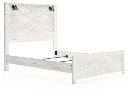 Gerridan - Panel Bed With Sconces by Ashley – view 2