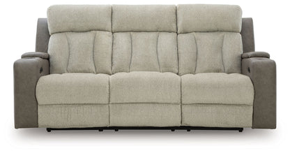 WhipLash - Power Reclining Sofa With Adj Headrest - Sisal by Ashley – view 3