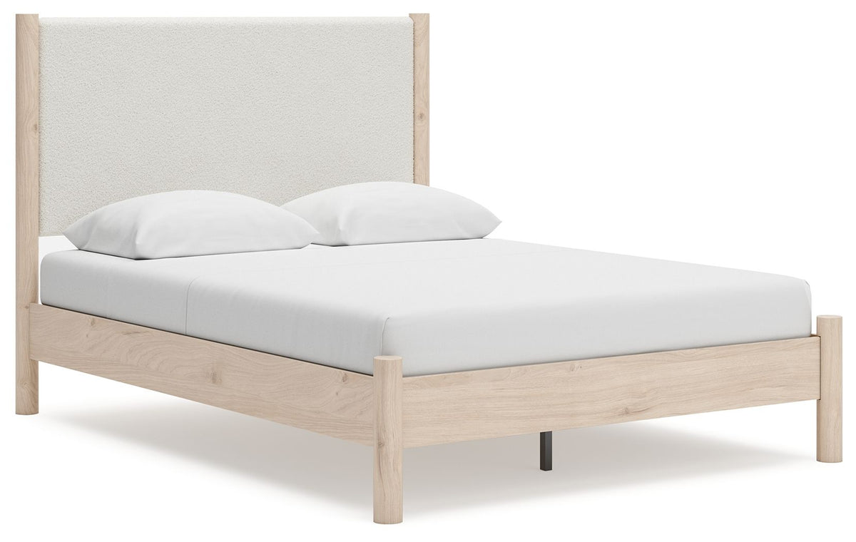 Cadmori - Upholstered Panel Bed by Ashley – Upholstered Beds